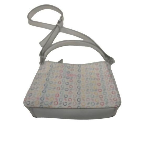 Guess Colorful Monogrammed Handbag - Picture 3 of 12
